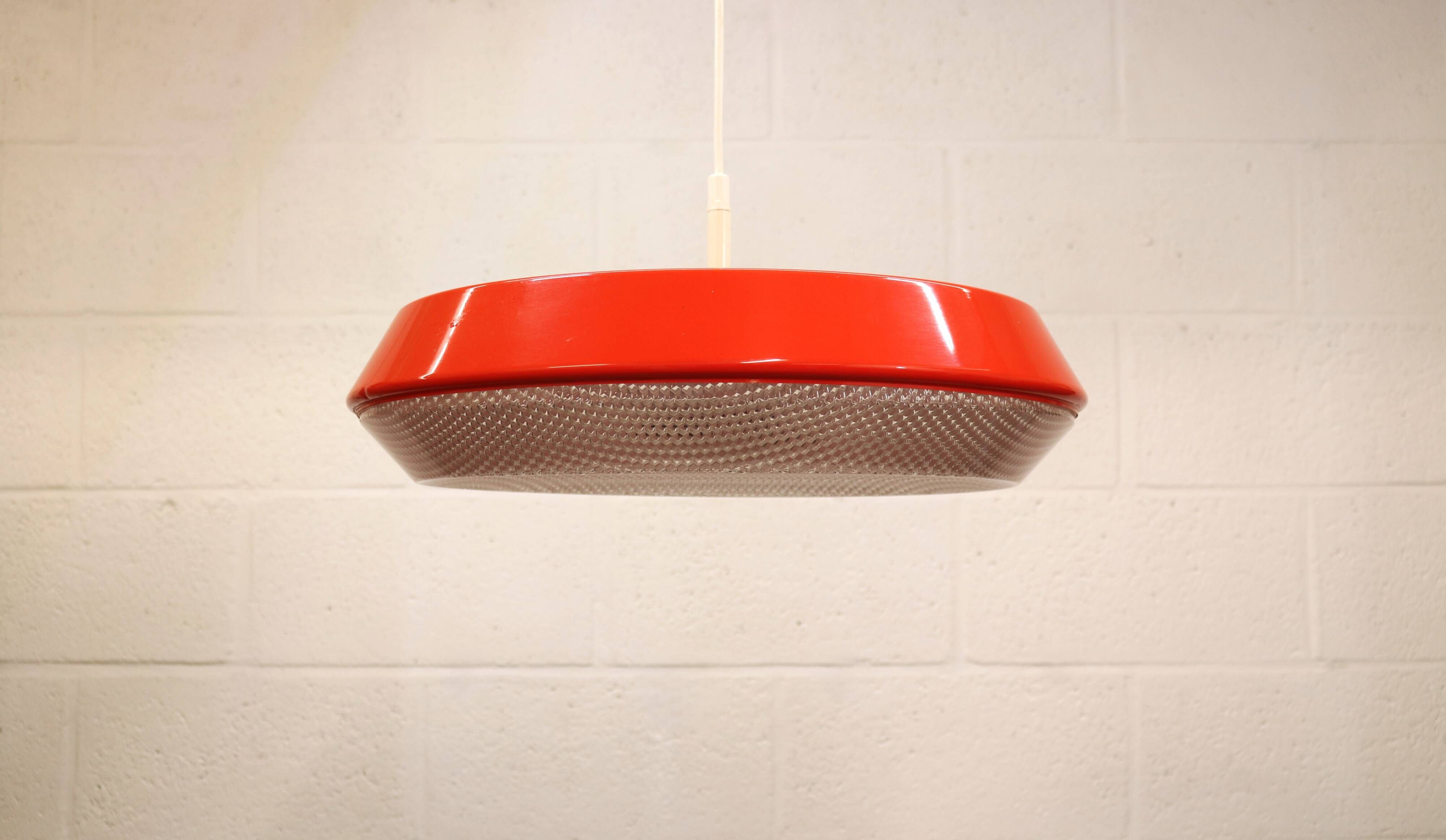 Space age plastic ufo ceiling lamp *** Massive *** Belgium Design