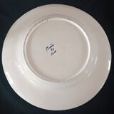 Large Portuguese Ceramic Plate Blue and White