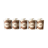 5 spice pots Sitap 70s