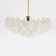 XL Tulipan Waterfall Glass Chandelier by Kalmar - Austria 1960s