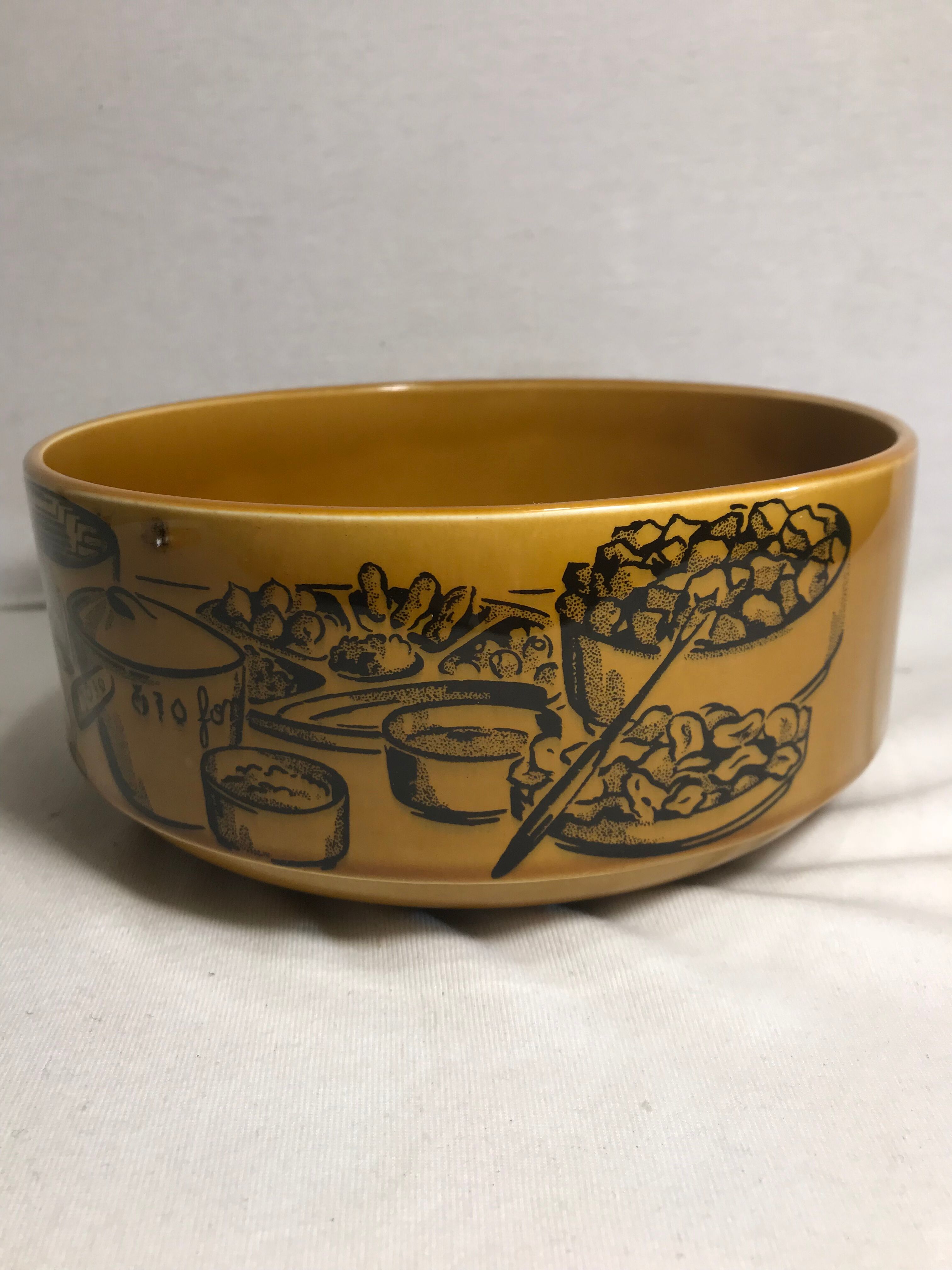 Old bowl ceramic Gien France