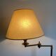 Reading lamp, floor lamp, adjustable arm lamp.