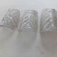 Lot de 3 Appliques en verre de Murano " Tuiles "