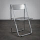 "Tamara" perforated metal folding chair by Arrben Italy (1980s)
