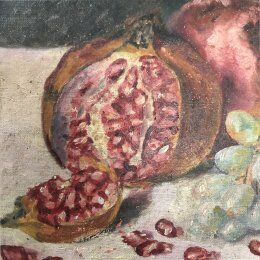 Still life painting "Exotic Fruits" 1912