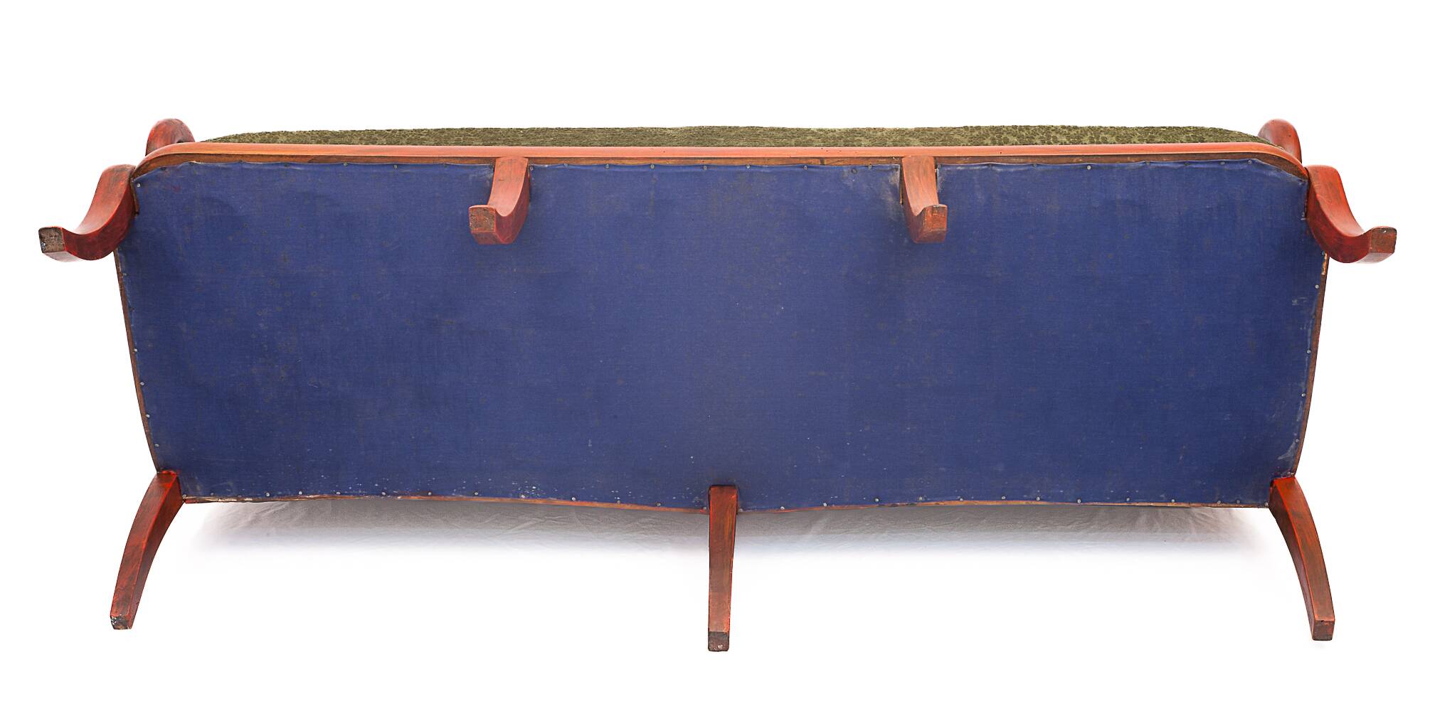 Velvet bench seat