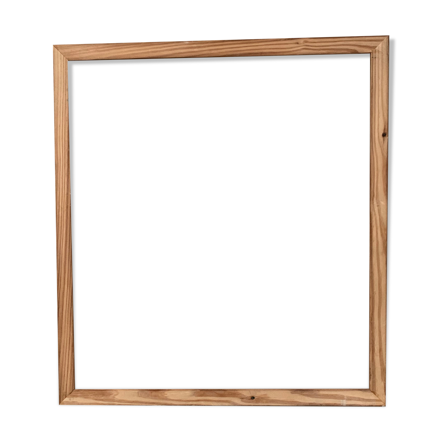 Frame in pine / old wood 52x58cm