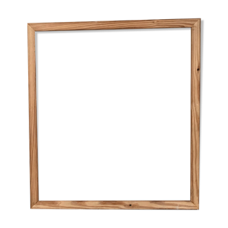 Frame in pine / old wood 52x58cm
