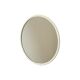 Miroir rond années 1960 vintage inda italie plastique blanc 46cm