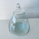 Large glass bottle, apothecary candy box