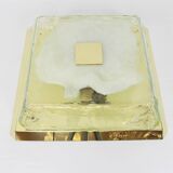 Square ceiling light Kalmar in organic Murano glass, Austria, 1960s.