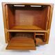 HiFi Highboard with Sliding Doors Sideboard Teak by Dyrlund, 1960s