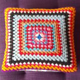 Hook cushion cover 70s
