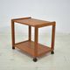 Table d'appoint Aksel Kjersgaard chariot en teck danois des années 1960 scandinave