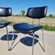 Set of 2 60s designer chairs