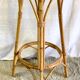 Bar stool in rattan and bamboo - 60s