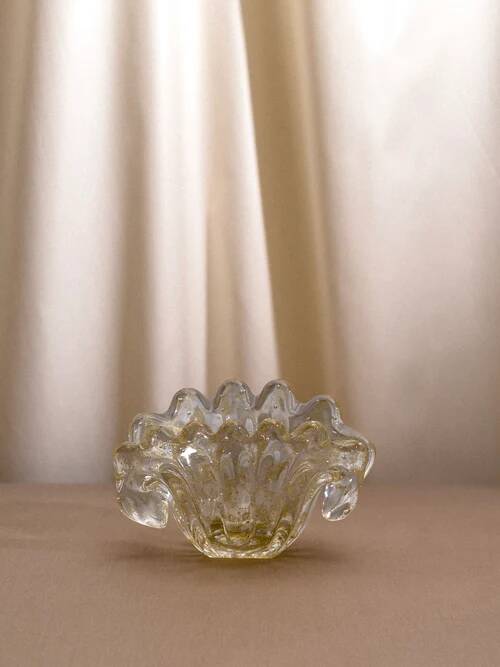 Decorative bowl or empty pocket in Murano glass, Italy, 20th century