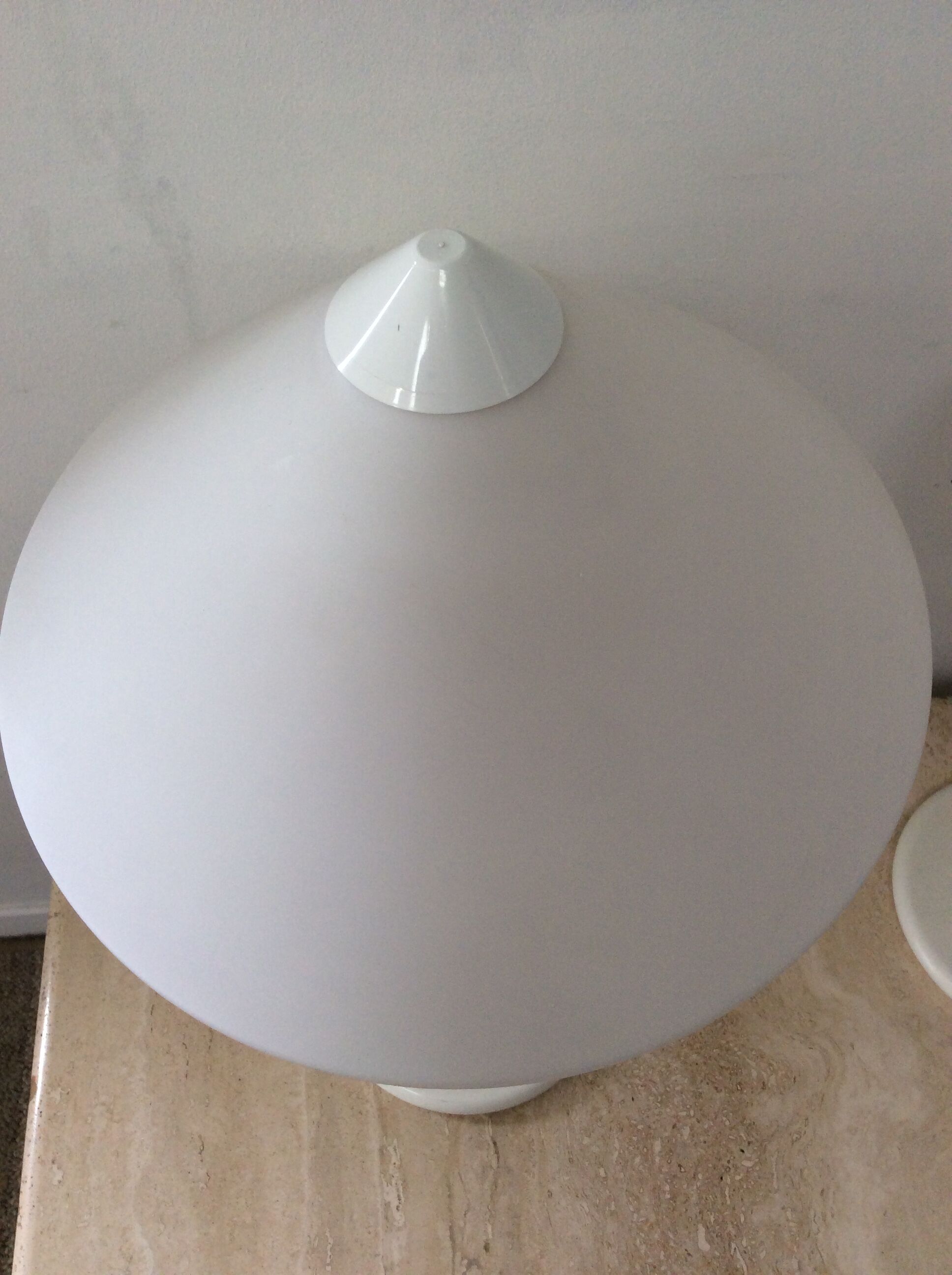 Pair of Aluminor lamps from the 70s