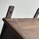 Antique wooden wall shelf.