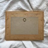 Lithograph of an old fashion engraving by Desrais, 18th century