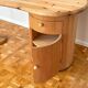 Kidney-shaped desk attributed to CFC Silkeborg, Denmark, 1990s