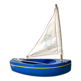 Tirot 201 basin sailboat in wood, French brand.