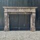 Charles X fireplace in Waulsort marble, early 19th century