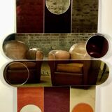 Smoked glass circus mirror 1994's