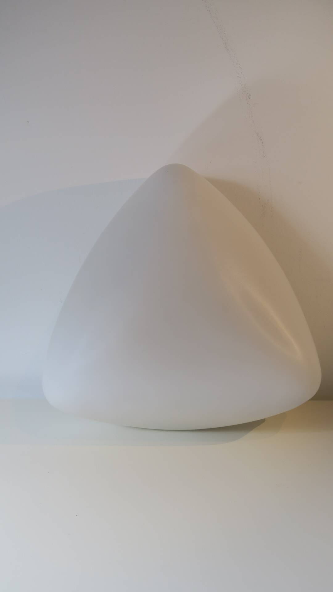 Grand plafonnier opaline