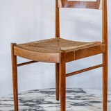 Series of six Scandinavian chairs