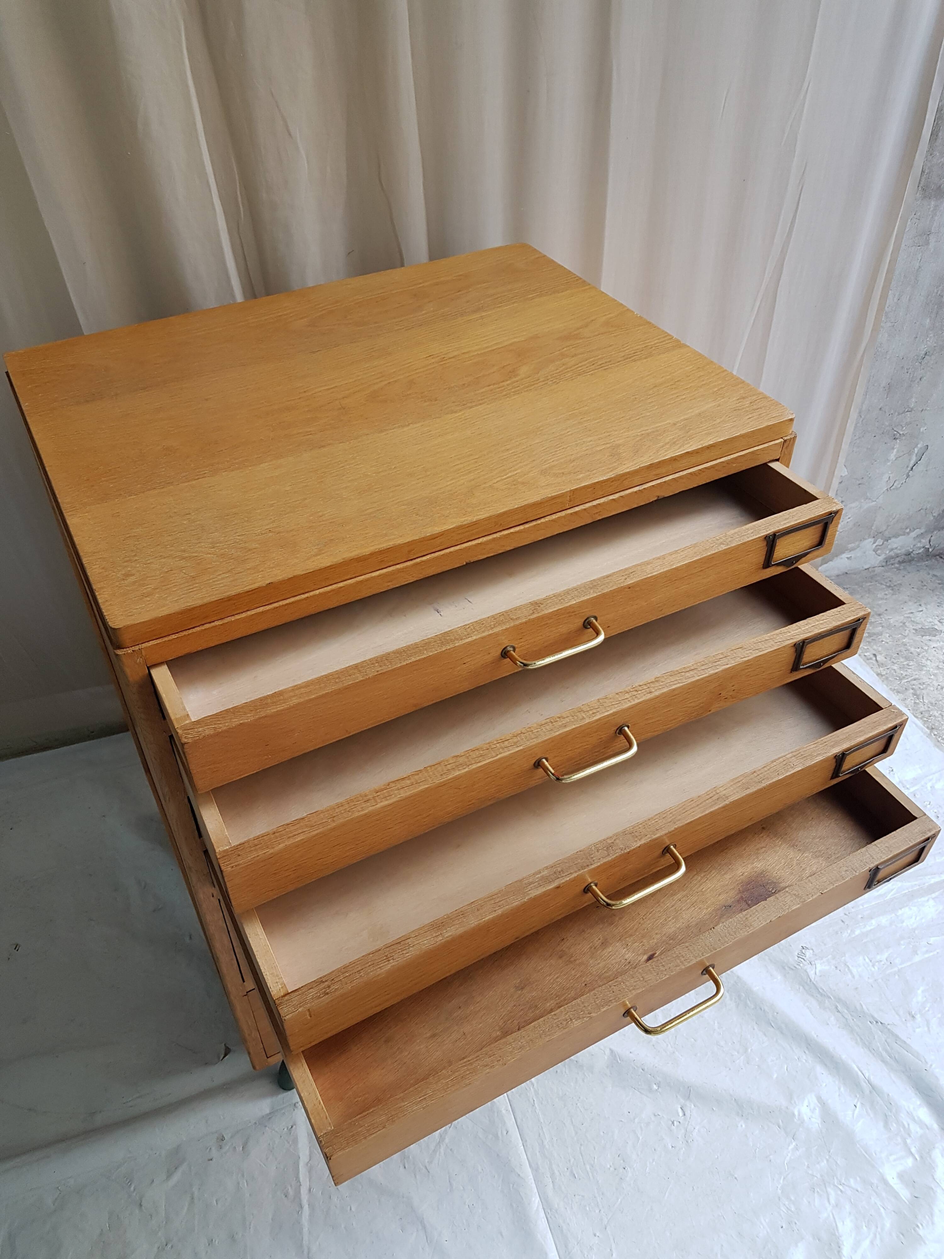 Meuble de métier vintage 50
