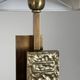 Pair of Dioniso Table Lamps in Marble and Brass by Angelo Brotto, Esperia
