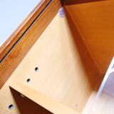 Teak Showcase sideboard by Herbert Hirche for Holzäpfel, 60s