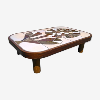 Table basse Roger Capron modèle Shogun pour Vallauris