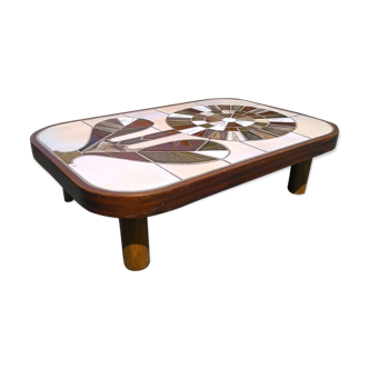 Table basse Roger Capron modèle Shogun pour Vallauris