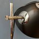 Black mid-century Dijkstra flexible desk lamp
