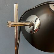 Black mid-century Dijkstra flexible desk lamp