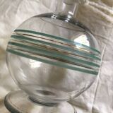 Art Deco carafe with gold trim