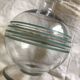 Art Deco carafe with gold trim