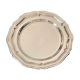 Christofle plate silver metal with desserts