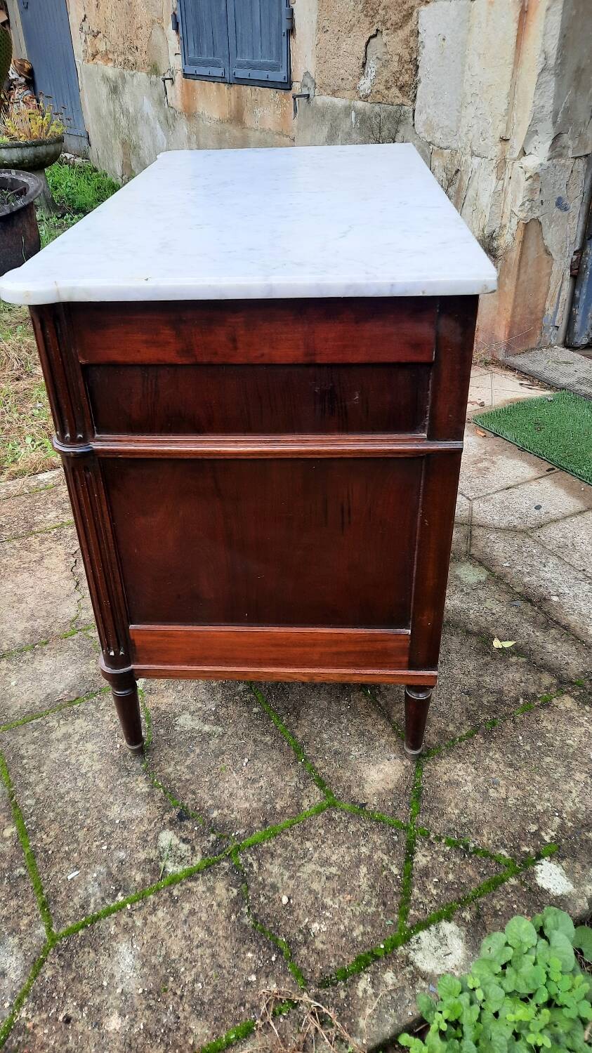 Empire style chest of drawers