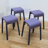 Set of 4 Strole designer poufs, Johanson