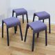 Set of 4 Strole designer poufs, Johanson