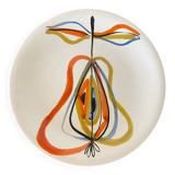 Petite assiette poire Roger Capron, Vallauris