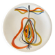 Small pear plate Roger Capron, Vallauris