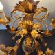 Antique gilded hand-forged hand-carved Florentine Louis XV, Italy