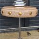 1930s Art Deco chandelier in glass and chromed metal