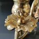 Wall light/Piano with 2 lights. Louis XVI style. In gilded bronze