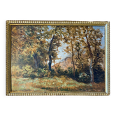 Hsp painting by hector allemand (1809-1886) "landscape" ec. from lyon