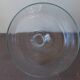 Large old thick glass bell